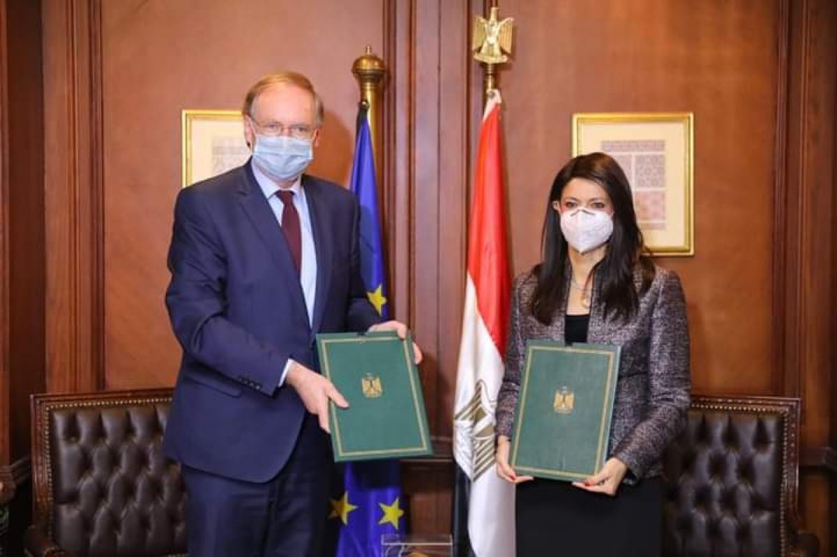 بقيمة 89  مليون يورو.. "المشاط" توقع تعديل برنامج دعم سياسات قطاع الصحة مع الاتحاد الأوروبي لمكافحة كورونا