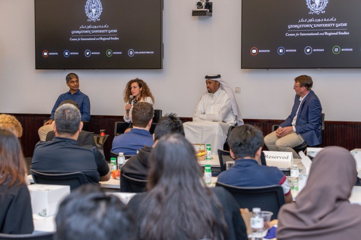 GU-Q Event Explores Basketball’s Evolution in the Region at Launch of New Research Initiative