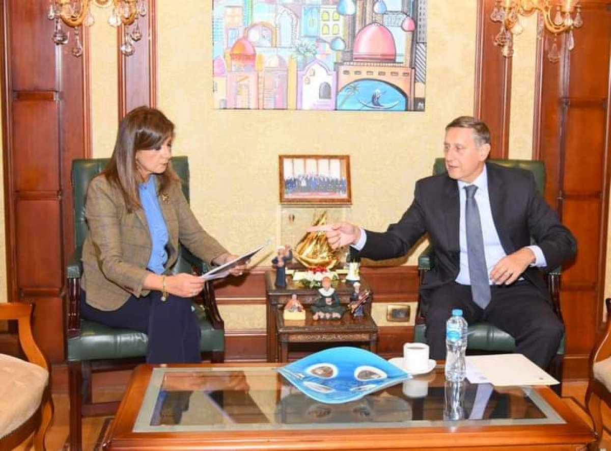وزيرة الهجرة: نرغب في الاستفادة من الخبرة الألمانية  في إطار إطلاقنا لمؤتمر "مصر تستطيع بالصناعة"