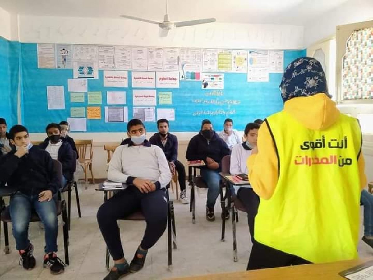   "القباج" : تنفيذ برامج توعوية عن أضرار المخدرات فى 2000 مدرسة خلال 2020