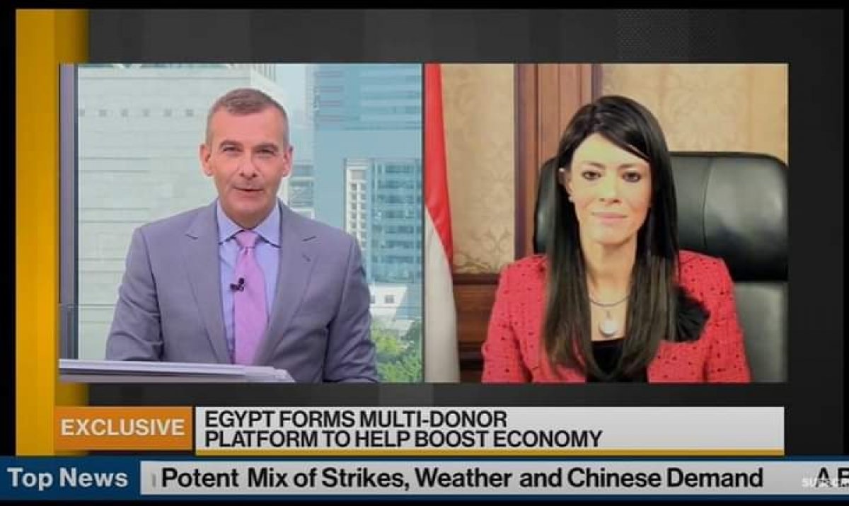   خلال استضافة "المشاط" على قناة بلومبرج المالية: 2021 سيكون عامًا لتعزيز دور القطاع الخاص في الجهود التنموية