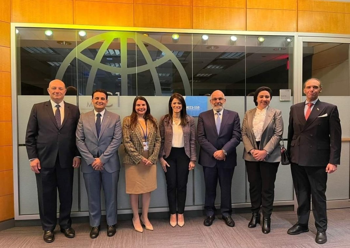 المشاط تلتقي مُمثلي مجلسي النواب والشيوخ باجتماعات الربيع لصندوق والبنك الدوليين بواشنطن