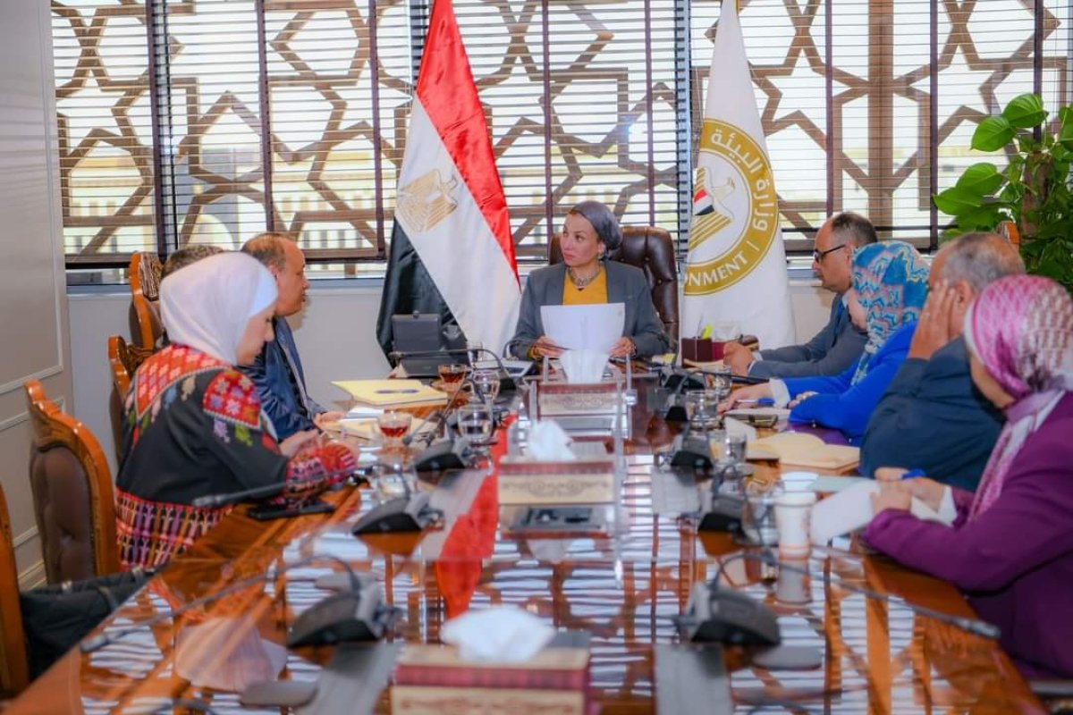 وزيرة البيئة تستقبل وفدا من الاتحاد الدولي لحماية الطبيعة في غرب آسيا والمتوسط