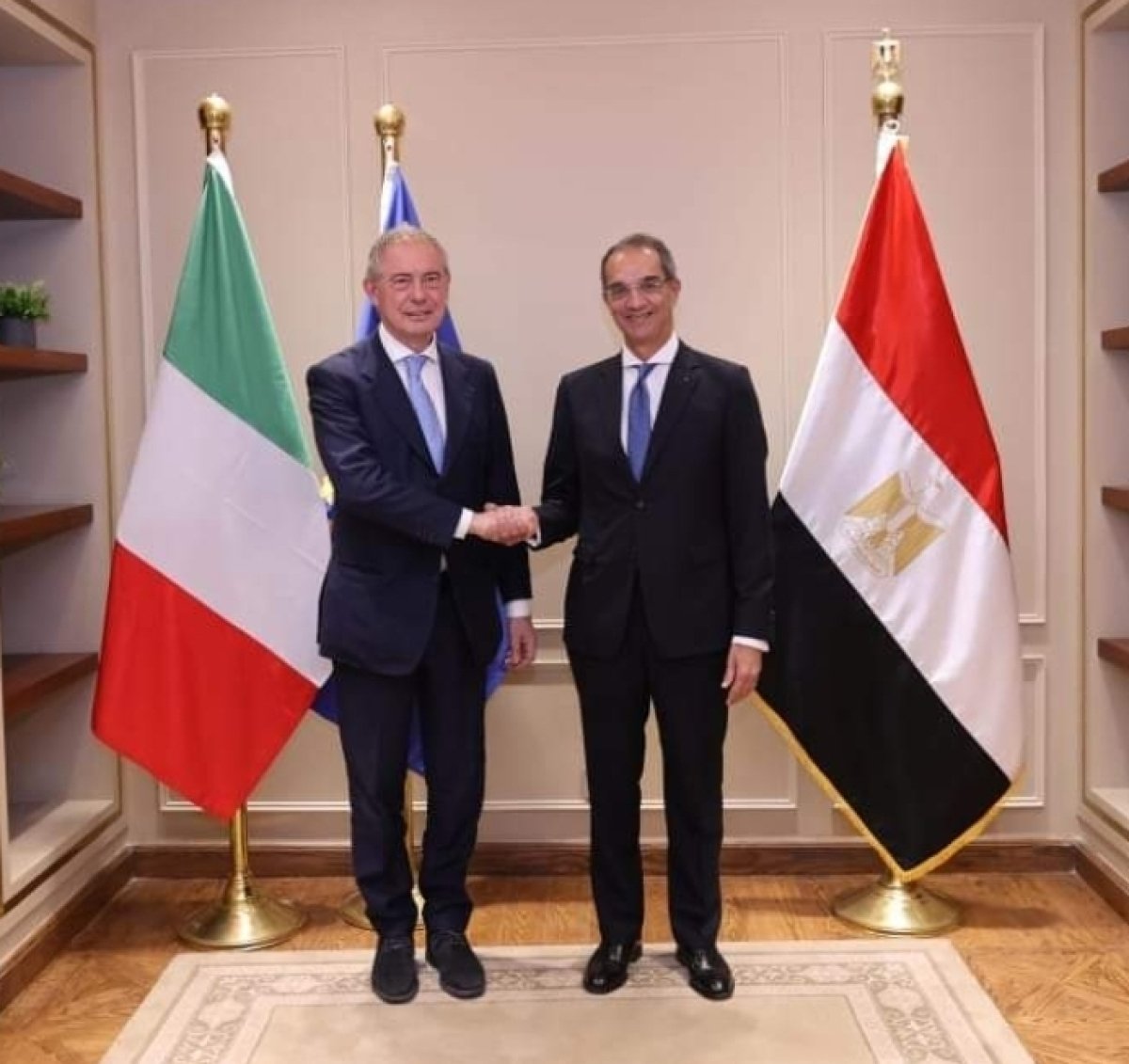 الاتفاق بين مصر وإيطاليا على إقامة مركز للذكاء الاصطناعى فى مصر لخدمة القارة الأفريقية