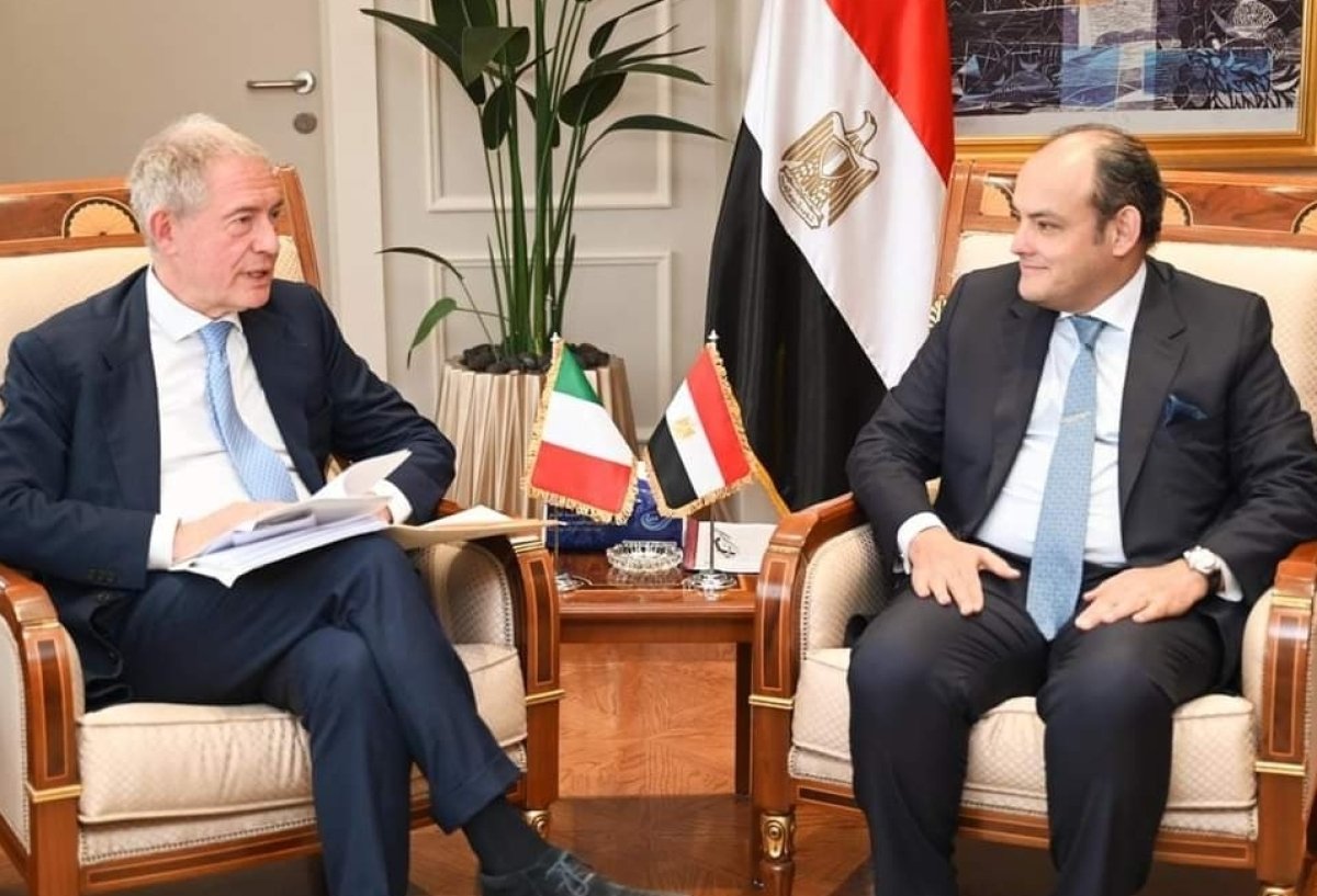 سمير: 5.145 مليار دولار حجم التبادل التجاري بين مصر وإيطاليا.. والاستثمارات تتجاوز الـ3 مليارات