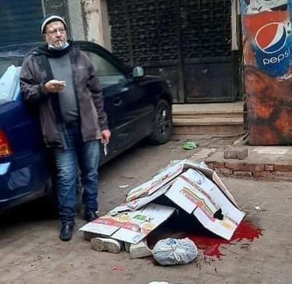 حبس المتهم بقتل طليقته واشعال سجارة بجوار الجثة في بولاق الدكرور