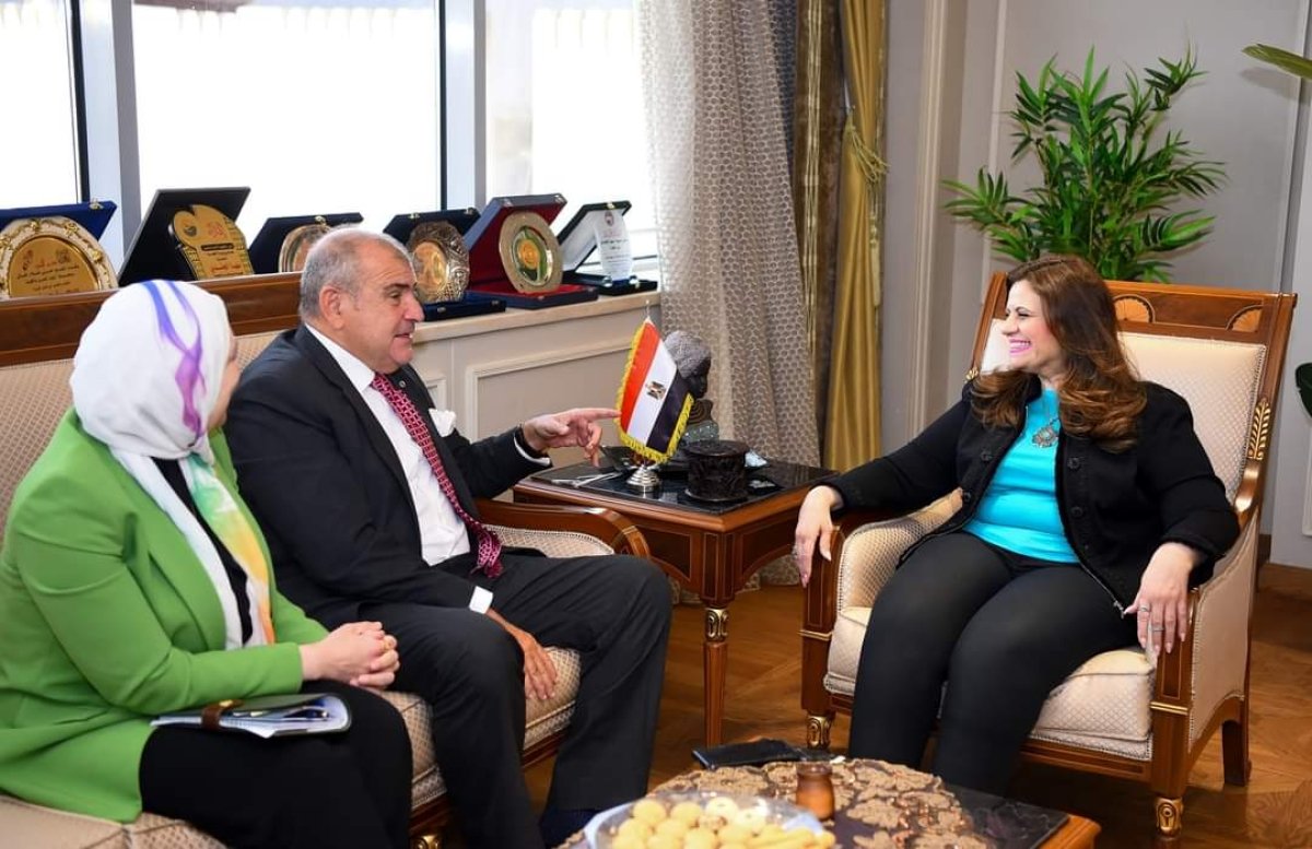 وزيرة الهجرة تبحث مع البنك الإفريقي للتصدير والاستيراد التعاون في الملفات المشتركة