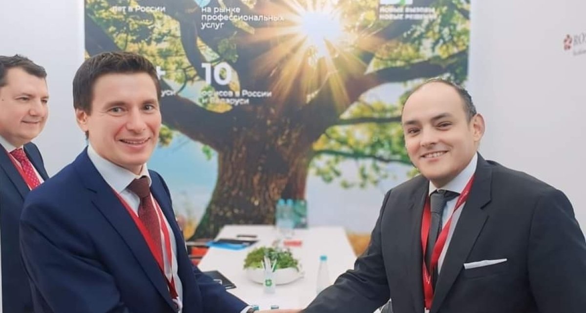 وزير الصناعة يلتقي وزير تجارة الاتحاد الأوراسي ويبحث مستجدات الشراكة الصناعية التكاملية مع نظيريه بعمان والبحرين