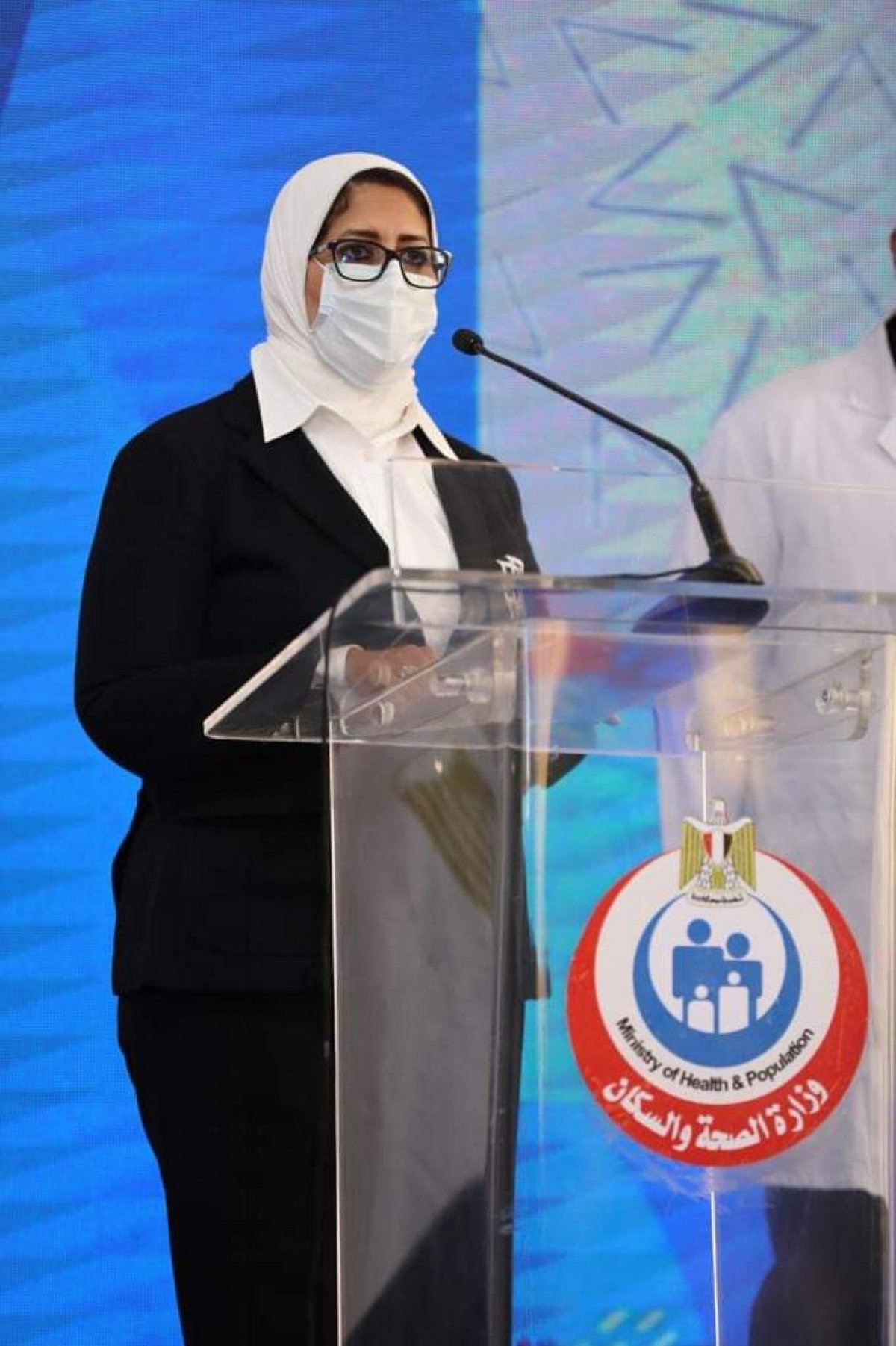 وزيرة الصحة: مصر أول دولة أفريقية تبدأ حملة التطعيم بلقاحات كورونا.. وتوجه رسالة للشعب  