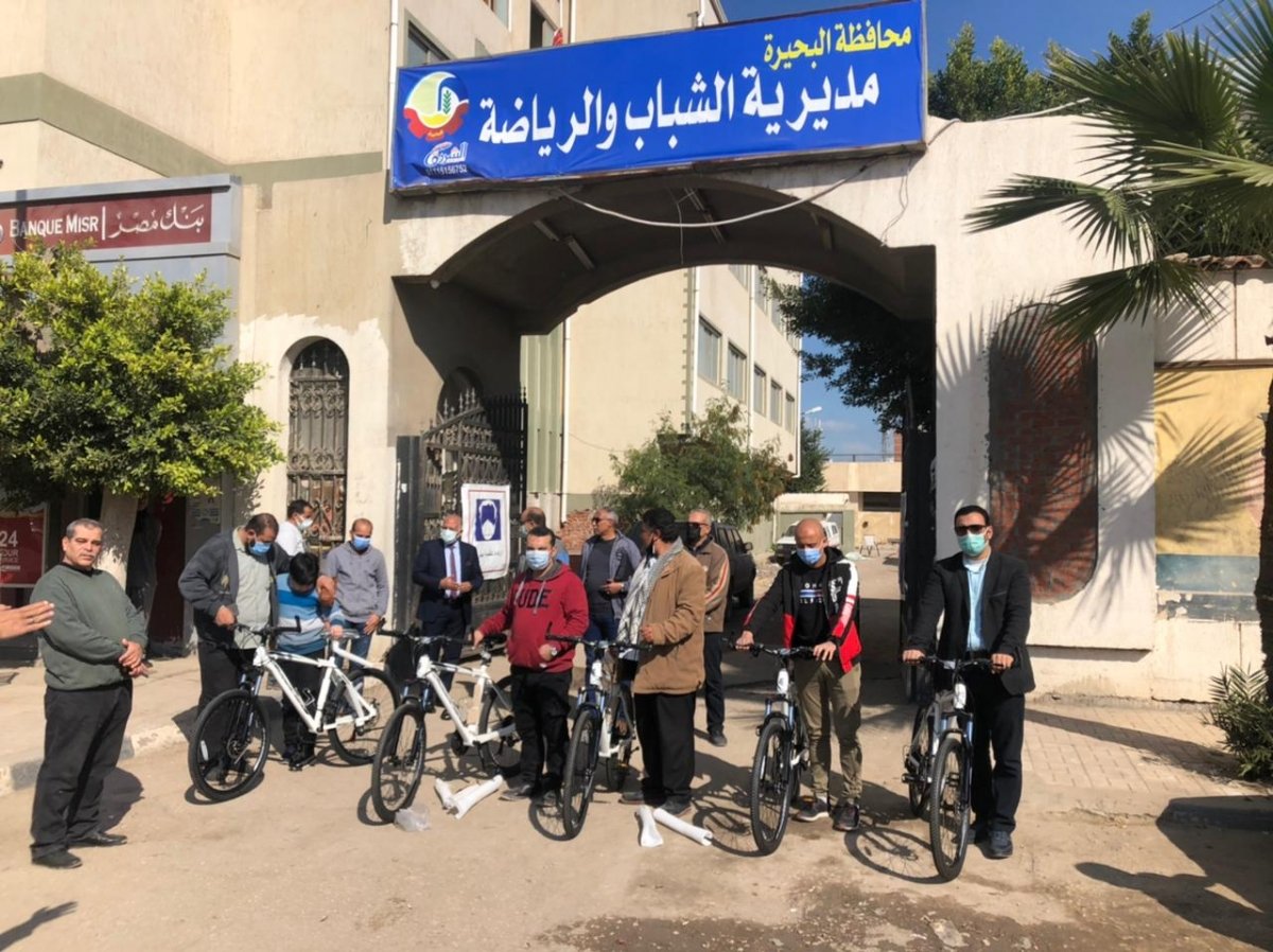 الشباب والرياضة: الانتهاء من توزيع 900 دراجة فى المرحلة الثالثة من مبادرة "دراجتك.. صحتك  "