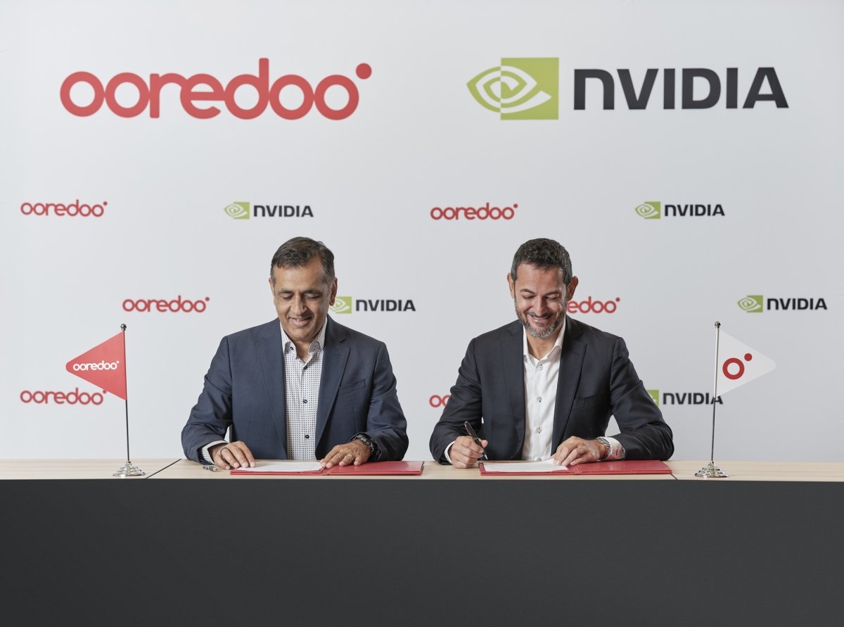 مجموعة Ooredoo تدفع ثورة الذكاء الاصطناعي بالشرق الأوسط بالتعاون مع NVIDIA