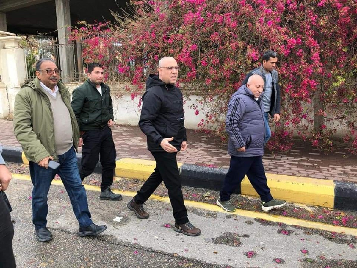 وزير الإسكان فى مواقع التعامل مع الأمطار الغزيرة بمدينتى 6 أكتوبر والشيخ زايد