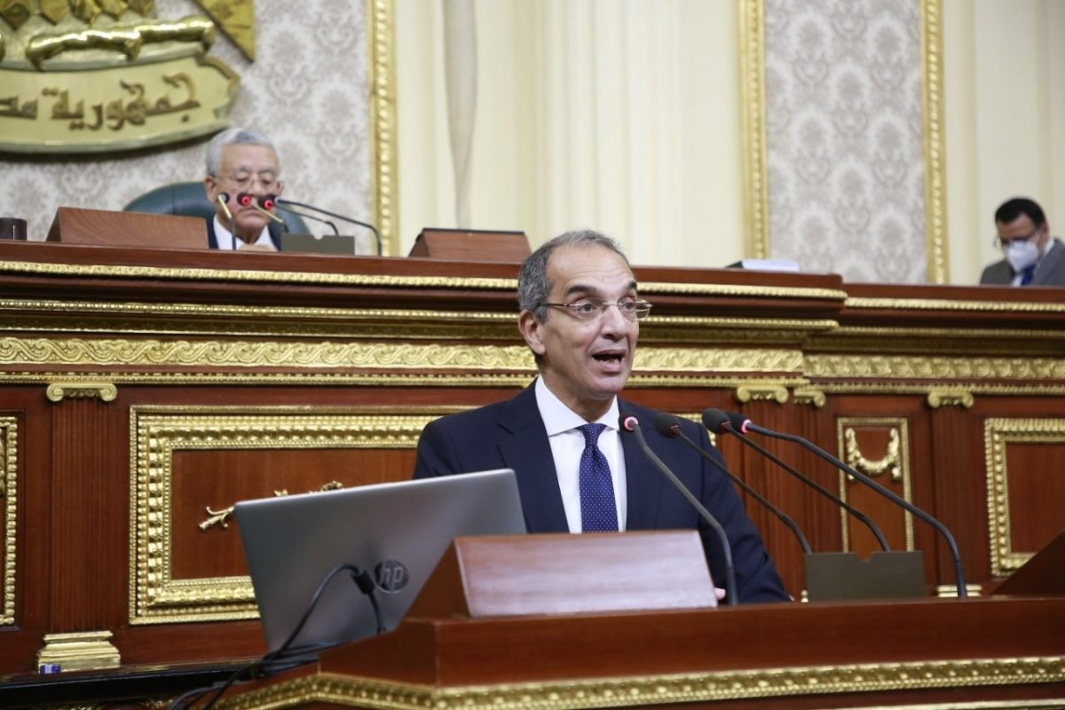 وزير الاتصالات أمام مجلس النواب: سرعة الانترنت الأرضى في مصر الرابع افريقيا بمتوسط سرعة 34.9 ميجابت/ ثانية