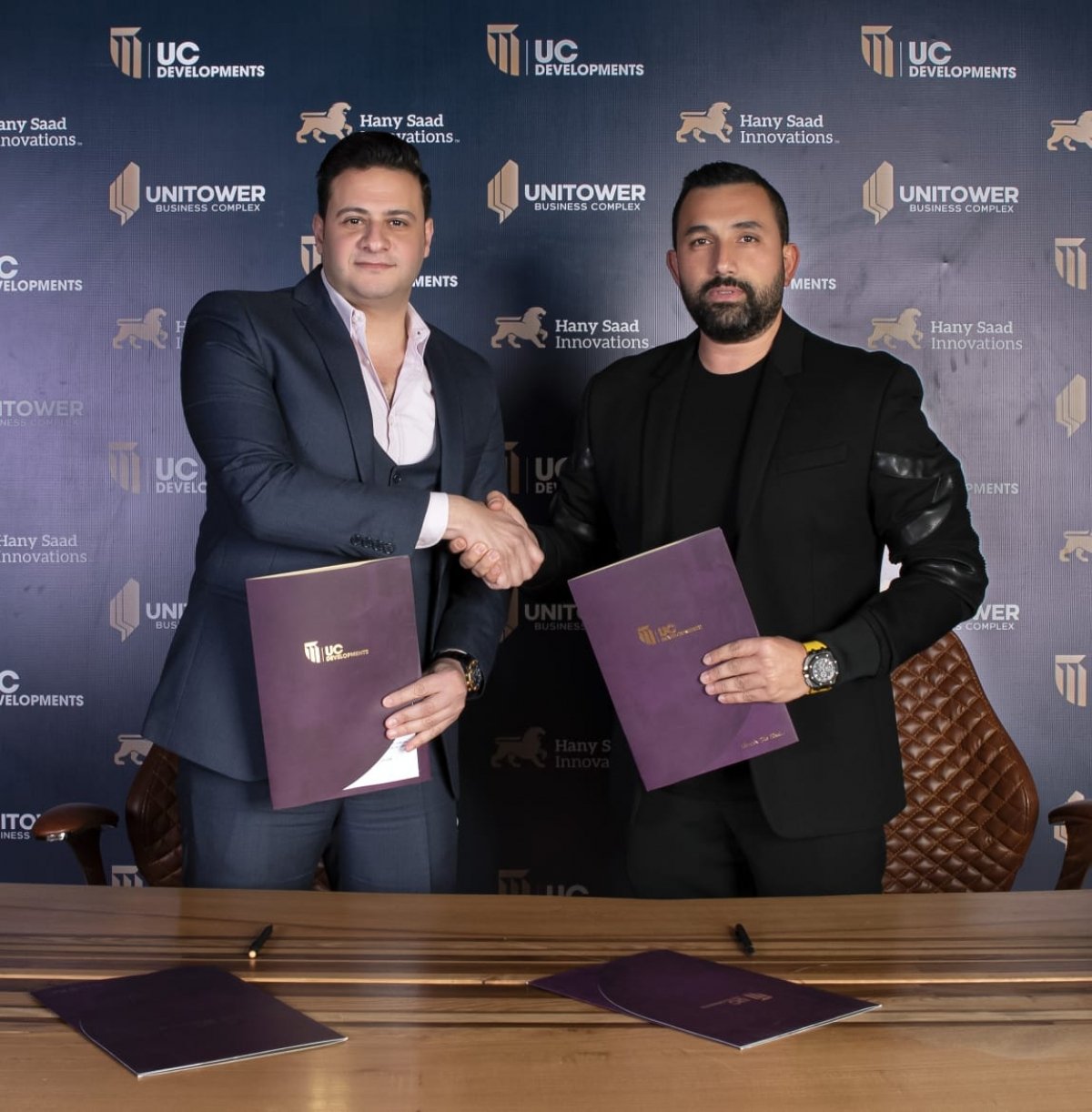 شركة  UC للتطوير العقارى تتعاقد مع هانى سعد استشاريا لمشروع Uni-Tower العاصمة 