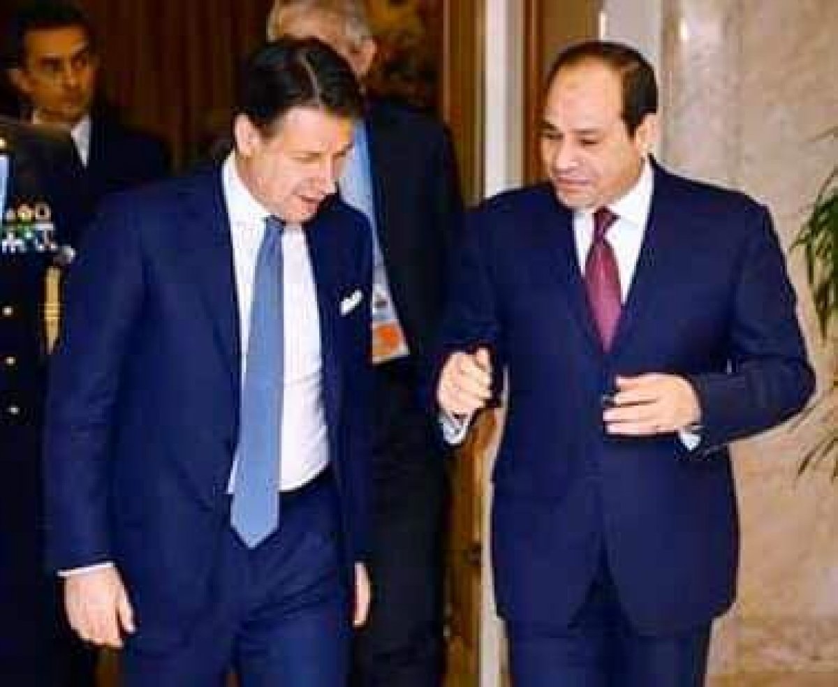 الرئيس السيسي يجري اتصالا هاتفيا برئيس الوزراء الايطالي