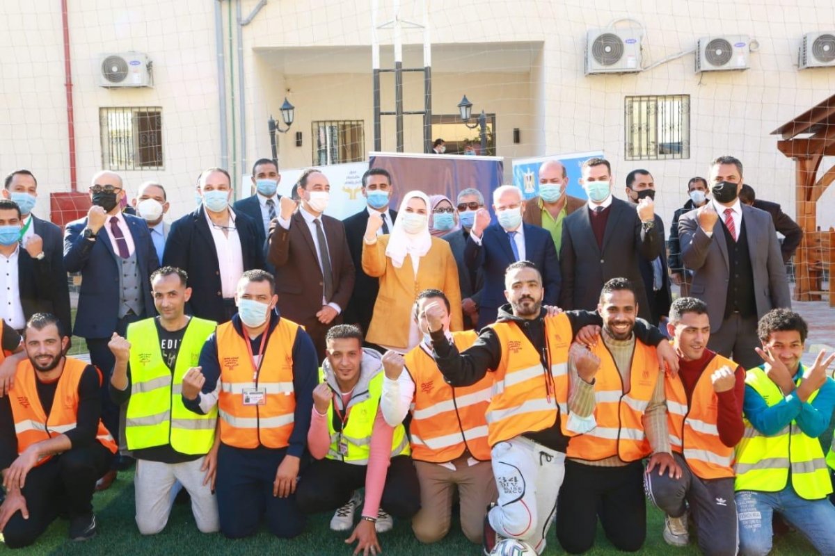 انت اقوى من المخدرات.. وزيرة التضامن: مركز العزيمة ببورسعيد يخدم 6 الآف مريض إدمان سنويا مجانا