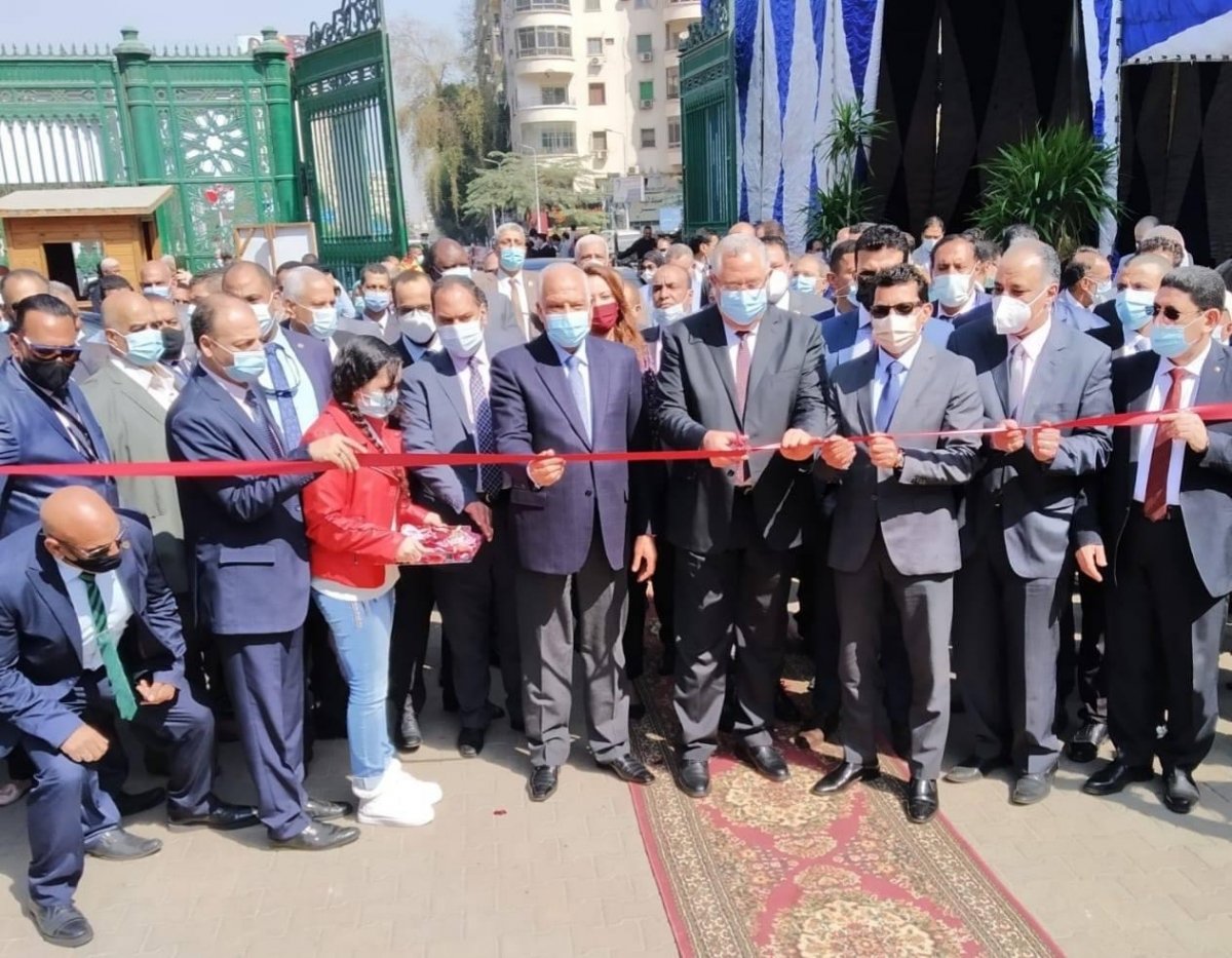 وزيرا الزراعة والشباب ومحافظ الجيزة يفتتحون معرض زهور الربيع الـ 88 بحديقة الأورمان بالجيزة
