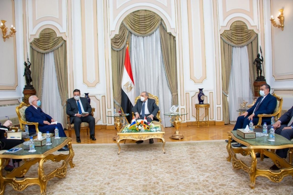 وزير الإنتاج الحربي يستقبل سفير كرواتيا لبحث أوجه التعاون المشترك في مجالات التصنيع المختلفة