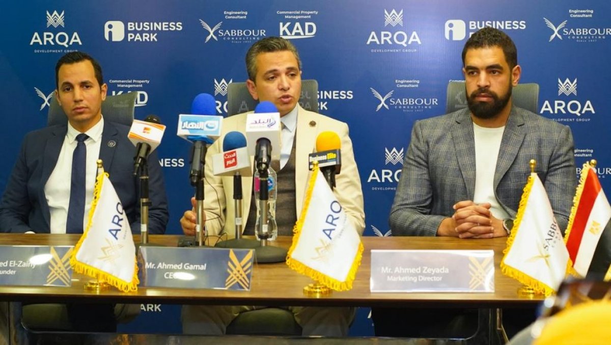 بعد تخطي مبيعاتها حاجز المليار جنيه  " أرقى "  تضع حجر الأساس لمشروع أبراج "آي بيزنس بارك" وتعلن عن بدء حفر المشروع 