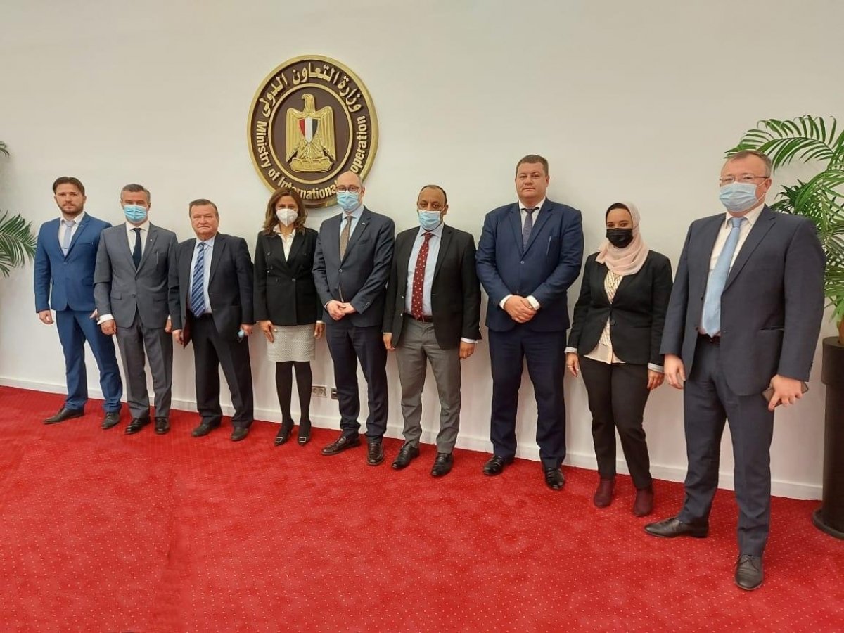 «التعاون الدولي» تبحث مع نائب وزير الخارجية الأوكراني ترتيبات انعقاد الدورة الثامنة للجنة المشتركة المصرية الأوكرانية