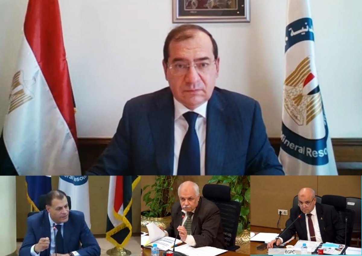 وزير البترول يعتمد نتائج أعمال شركة بترومنت لعام 2020