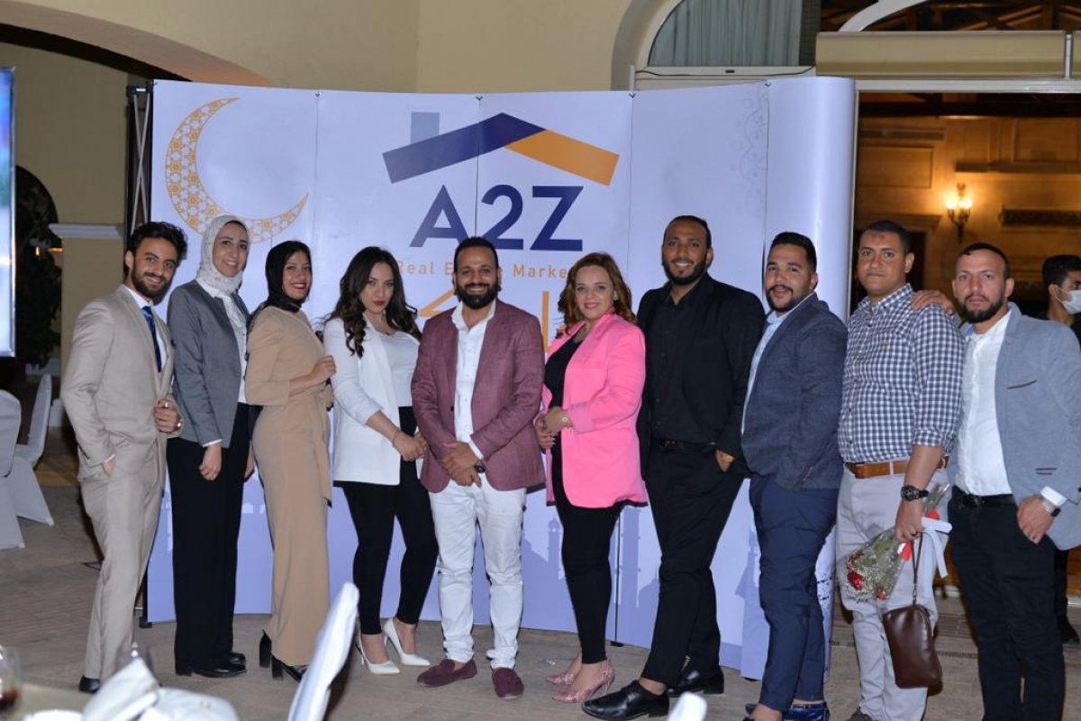  A2Z  العقارية تقيم حفل إفطارها وسط اكبر أسماء العقارات بالقطامية هايتس