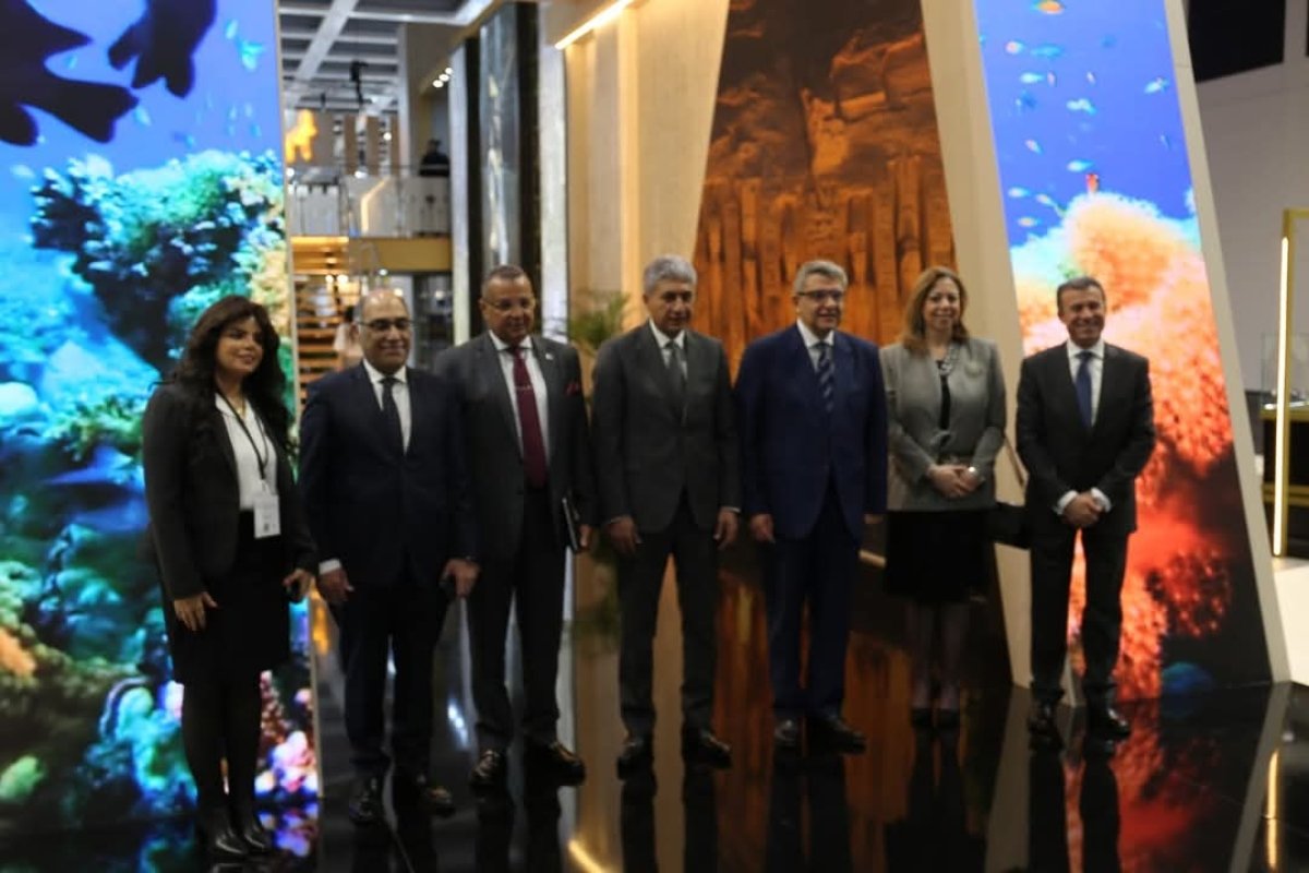 وزير السياحة والآثار يفتتح الجناح المصري المشارك في بورصة برلين السياحية «ITB2025» بألمانيا