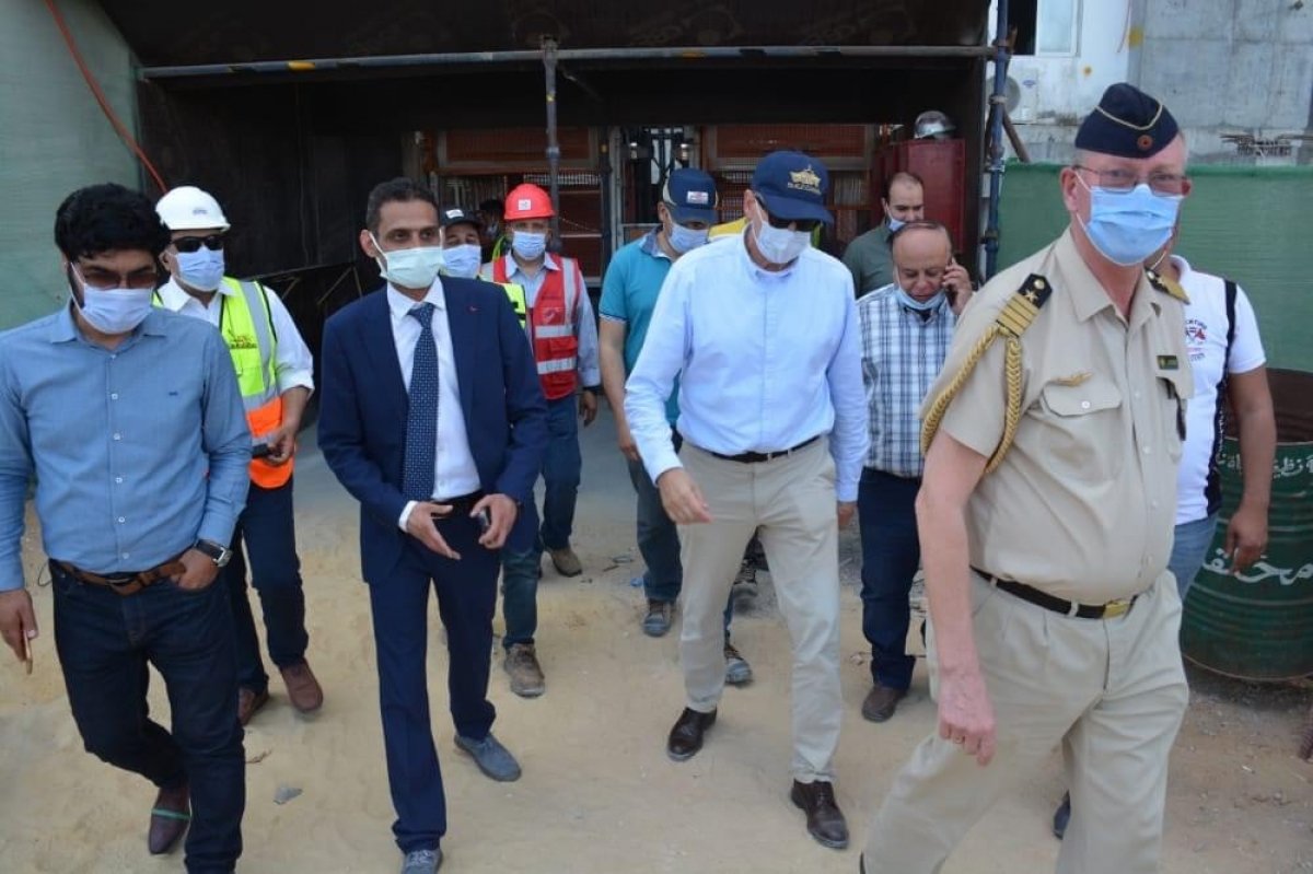 السفير الألماني بالقاهرة يتفقد مشروعات مدينة العلمين الجديدة 