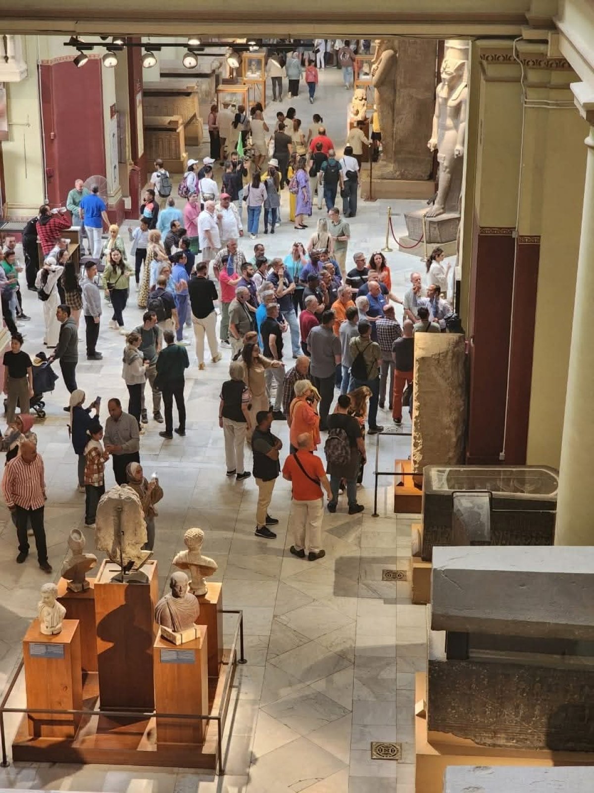 المتاحف والمواقع الأثرية تشهد إقبالًا كبيرًا من الزائرين خلال عطلة عيد الفطر المبارك