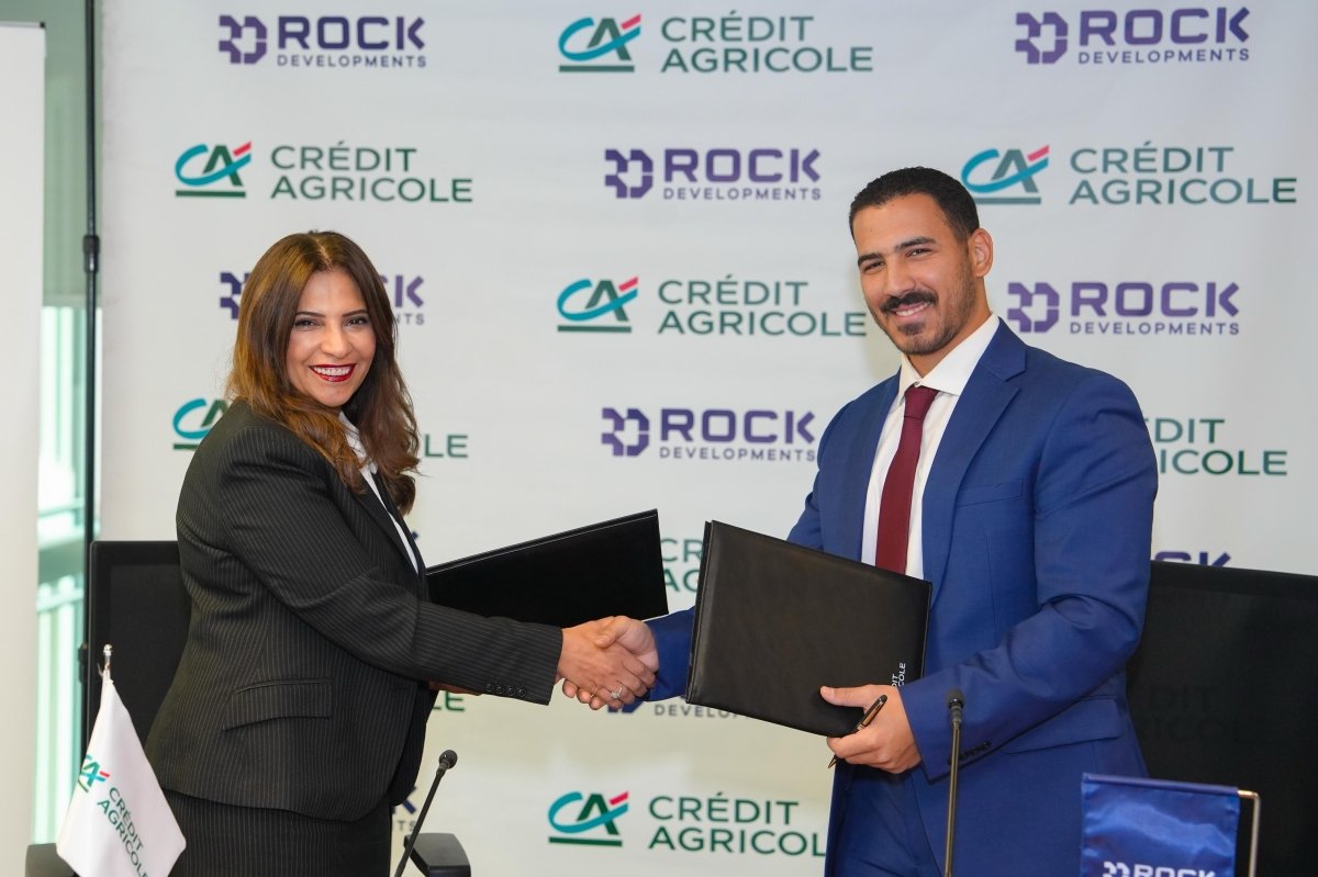 شركة «Rock- شركة «Rock Developments» توقع بروتوكول مع بنك « Crédit Agricole Egypt» لتمويل عملائها حتى 15 عاما