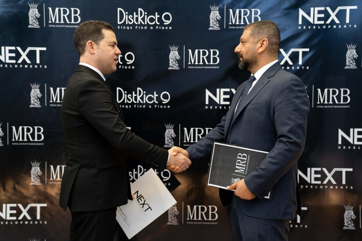 شركة MRB القابضة تتولى تسكين وإدارة وتشغيل مشروع District 9 بالتعاون مع NEXT Developments بمدينة 6 أكتوبر