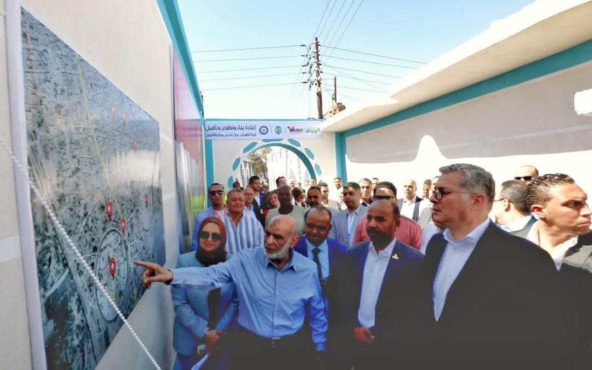 وزير البترول يفتتح تطوير قرية الطوناب بأسوان ضمن مبادرات القطاع المجتمعية