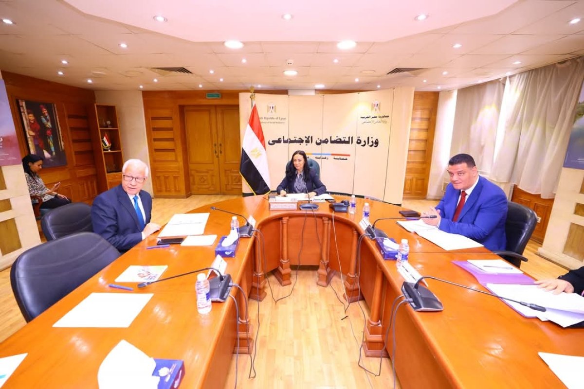 وزيرة التضامن الاجتماعي تترأس اجتماع مجلس أمناء المؤسسة العامة للتكافل الاجتماعي