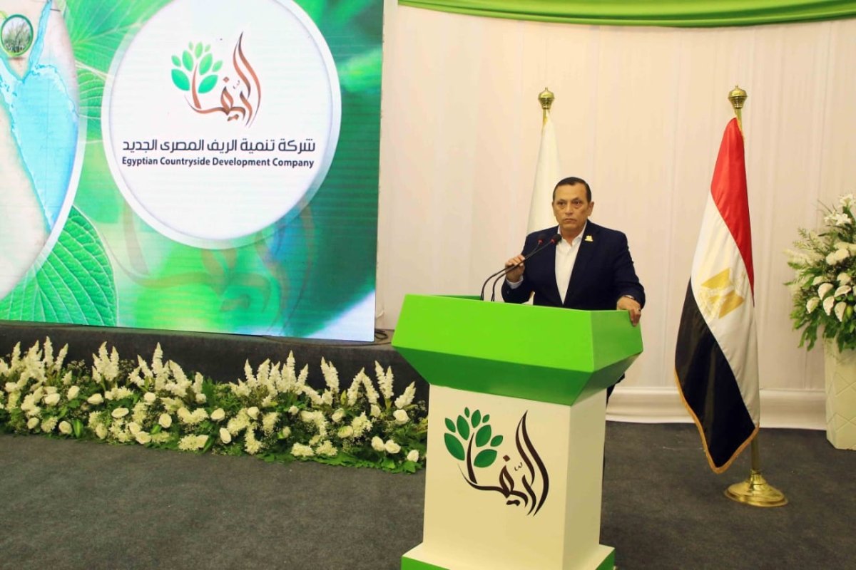 «الريف المصرى الجديد» تفتتح عدداً من المشروعات التنموية والمبانى الخدمية بأراضى مشروع الـ ١.٥ مليون فدان فى إمتداد غرب المنيا