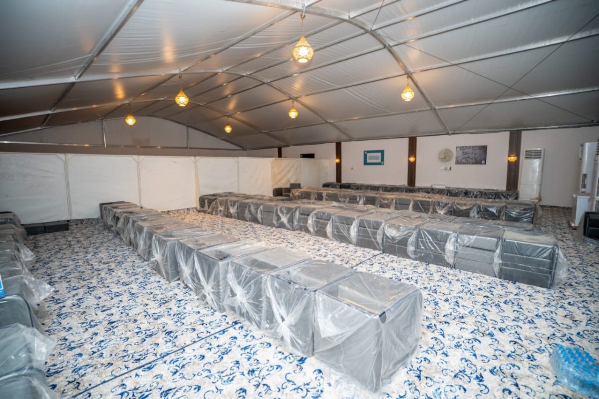 استعداداً لتصعيد حجاج السياحة..  الماسية تسلّم مخيمات عرفة ومنى للشركات 