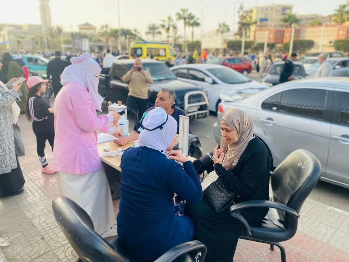 الرعاية الصحية تواصل جهودها الميدانية خلال احتفالات عيد الأضحى لضمان صحة وسلامة المواطنين في محافظات التأمين الصحي الشامل