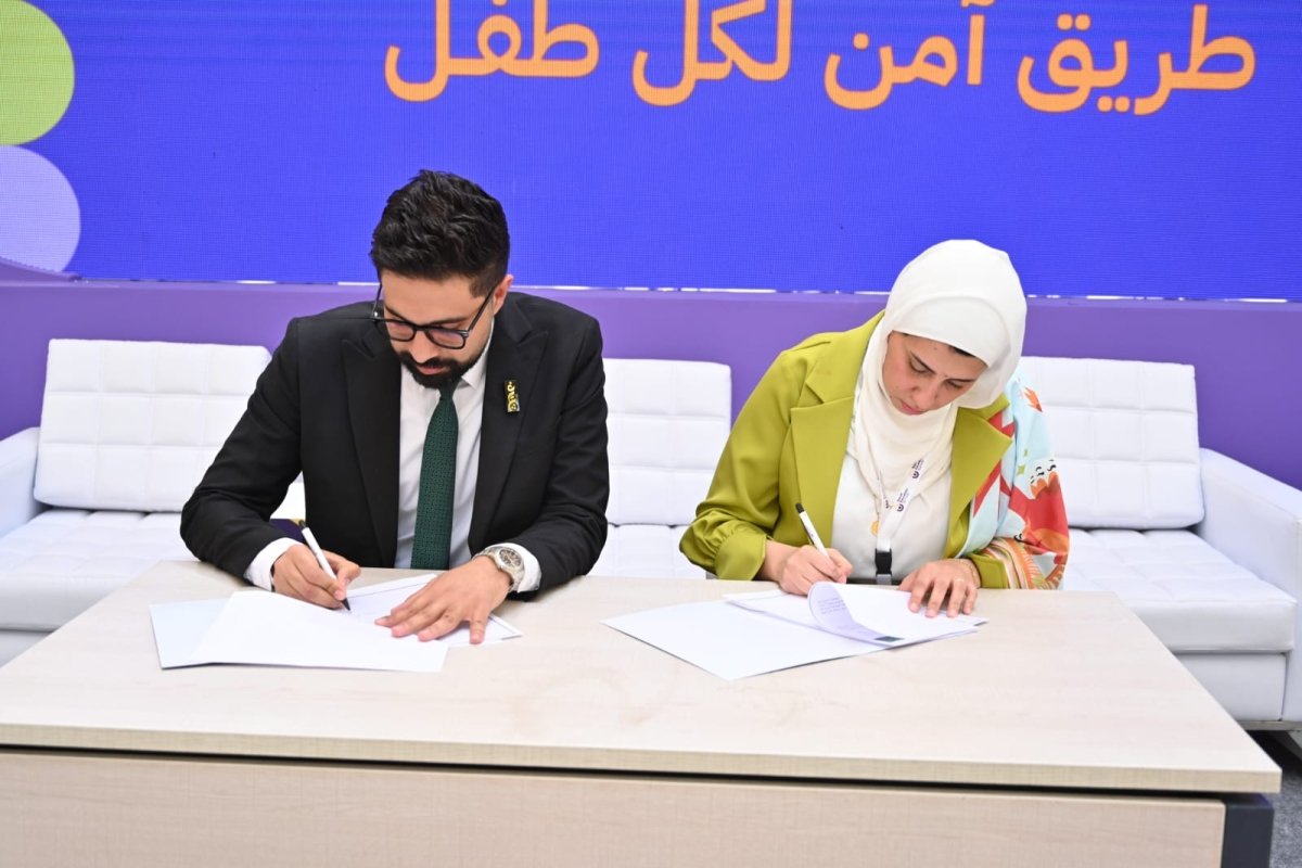 على هامش قمة التعليم المجتمعي الأولى  «من أحياها» توقع اتفاقية شراكة مع مؤسسة «غيث» لتوفير طرق آمنة للأطفال في قرى مصر