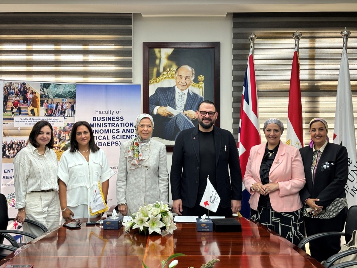 مدينة مصر توقع خطاب تعاون استراتيجي مع كلية ااقتصاد بالجامعة البريطانية في مصر لدعم الابتكار وتأهيل الكفاءات الشابة لسوق العمل