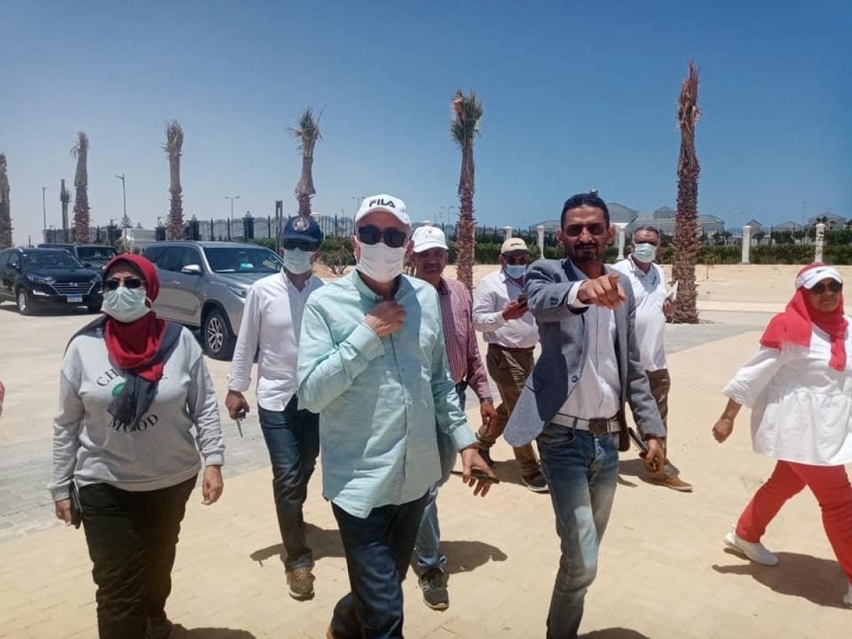 مسئولو "الإسكان" يتفقدون الممشى الشاطئي وجامعة العلمين الدولية بمدينة العلمين الجديدة