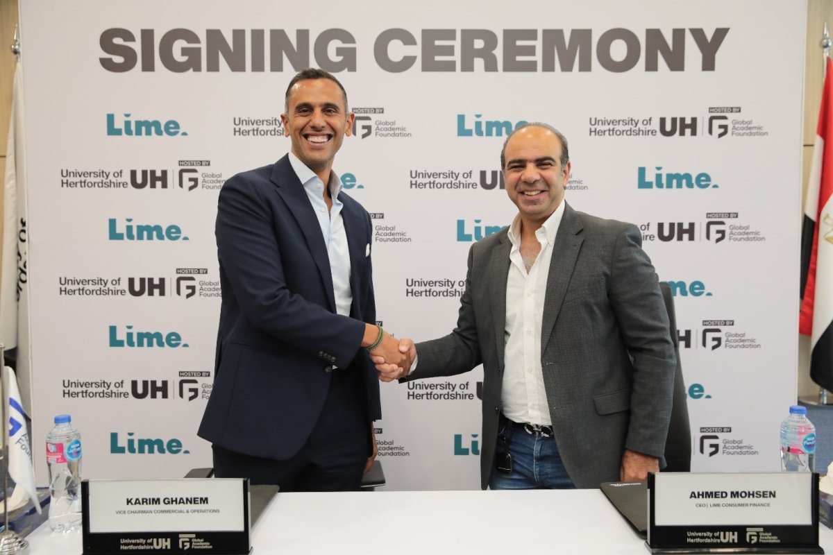 شركة لايم للتمويل الاستهلاكي توقع مذكرة تفاهم مع مؤسسة جلوبال أكاديمي