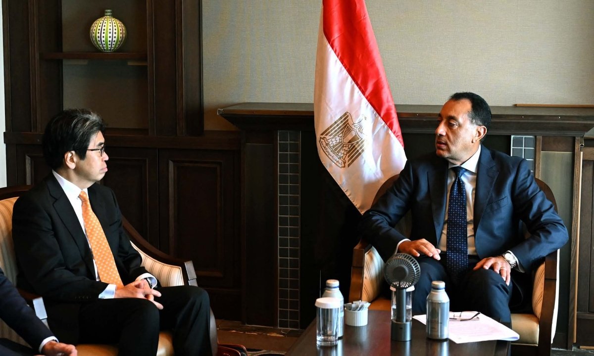 رئيس الوزراء يلتقى محافظ بنك اليابان للتعاون الدولي