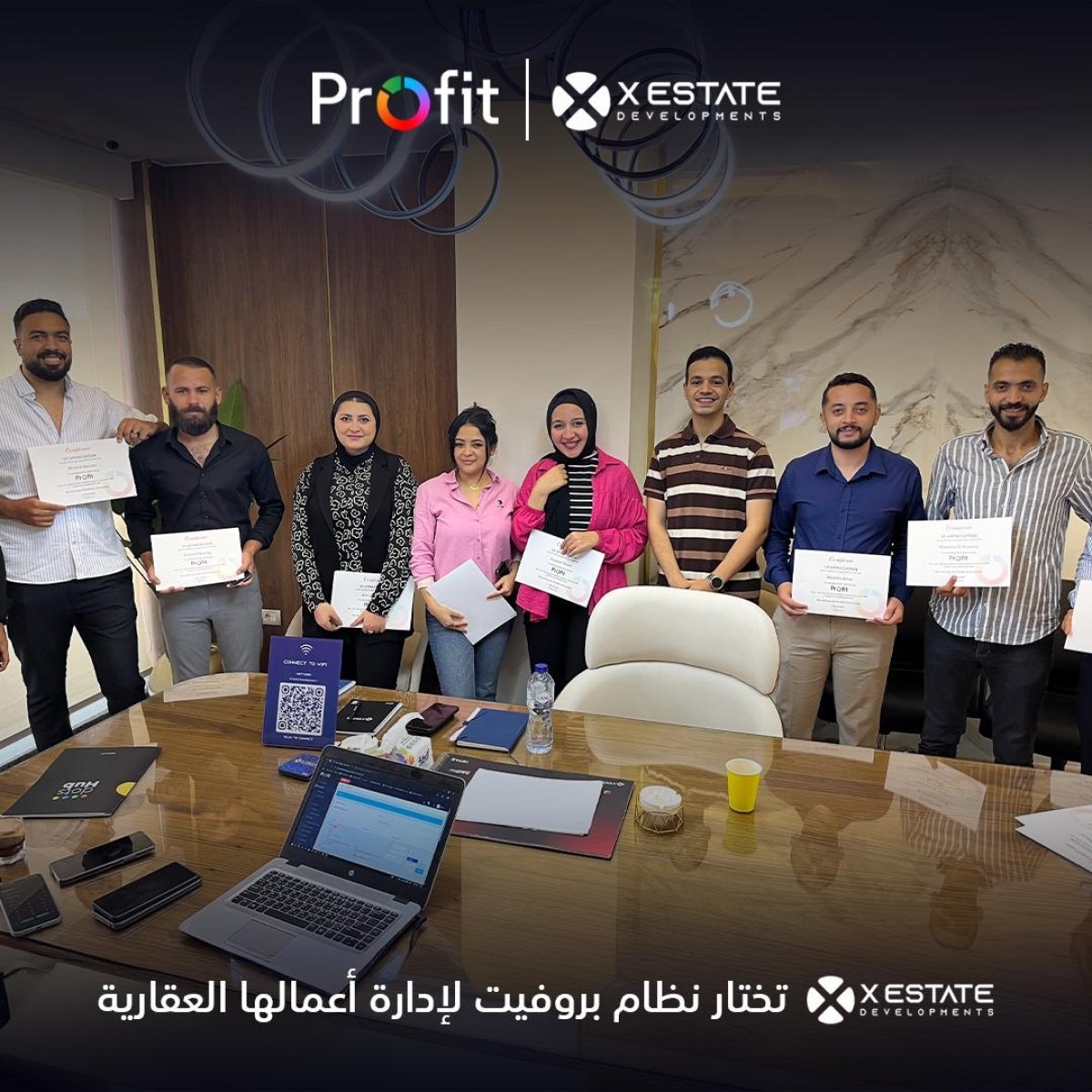 X Estate Developments تعتمد نظام Profit CRM لتعزيز كفاءتها في إدارة المبيعات