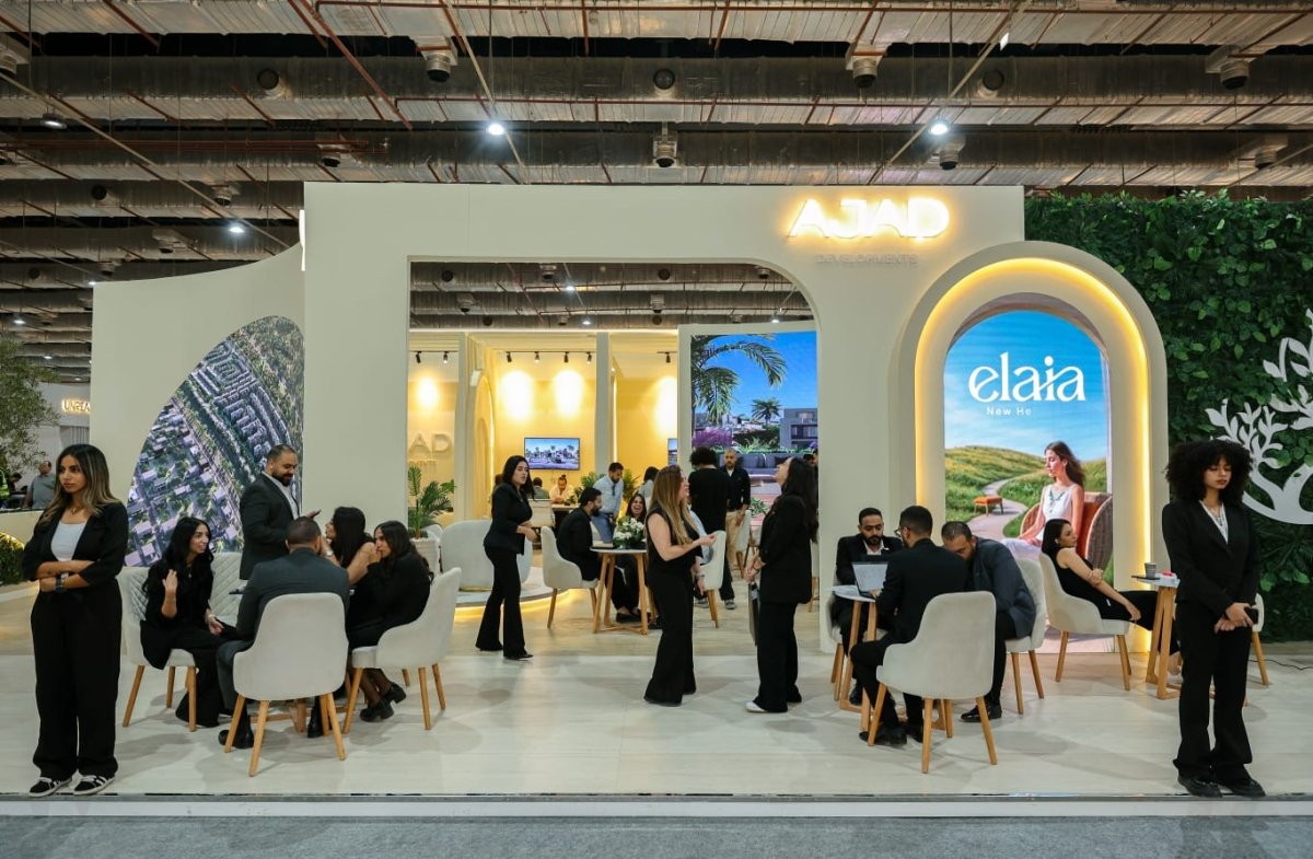 إقبال قوي على جناح «AJAD Developments» في معرض سيتي سكيب مصر 2025