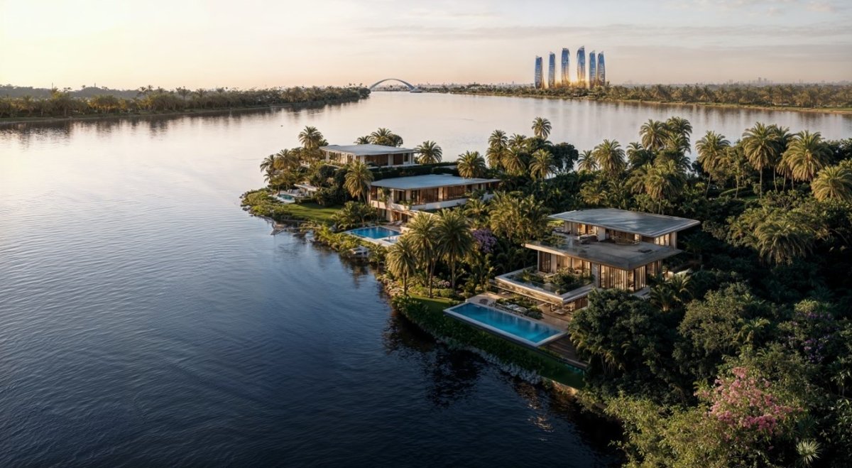 نيشنز أوف سكاي تطلق المرحلة الأولى من مدينة چريان رسمياً.. أول جزيرة في قلب المدينة