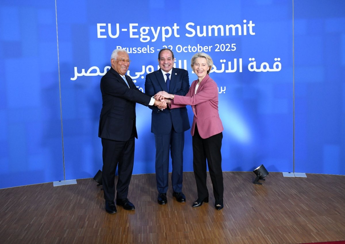 كلمة الرئيس السيسي خلال مشاركته فى عشاء عمل بمقر المجلس الأوروبي  ببروكسل 