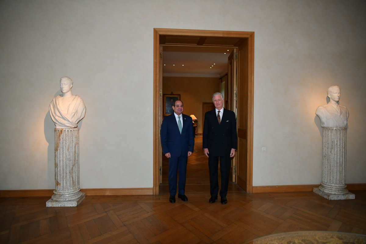 الرئيس السيسي لملك بلجيكا: نتطلع لمشاركتكم في افتتاح المتحف المصري الكبير