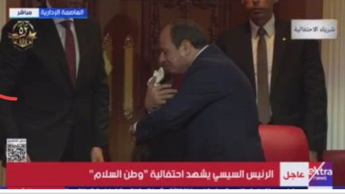 الرئيس السيسى يستجيب لطفلة فلسطينية طلبت لقائه باحتفالية وطن السلام