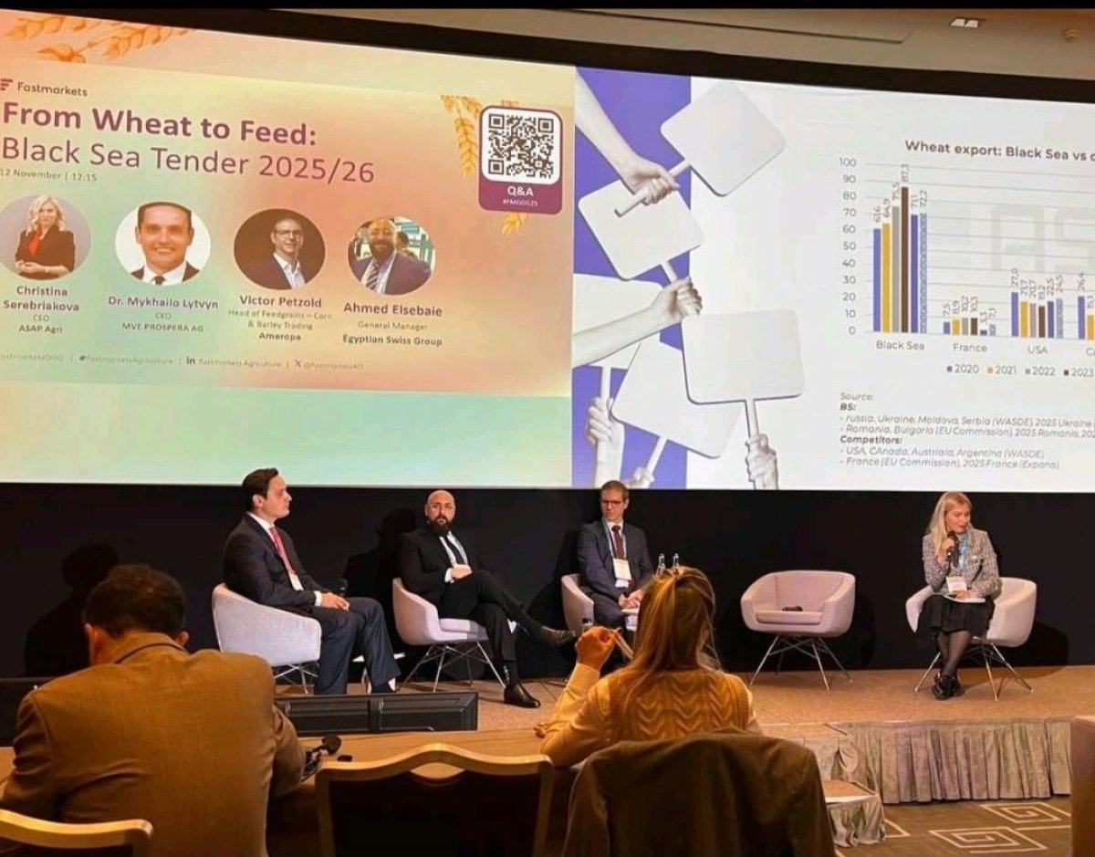 «المصرية السويسرية» تمثل مصر في مؤتمر «جلوبال جرين 2025» Global Grain Geneva بجنيف