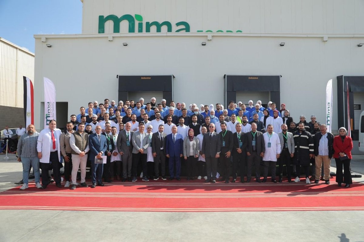 وزير الصناعة يتفقد مصنع "ميمّا فودز" بالسادات باستثمارات مليار جنيه