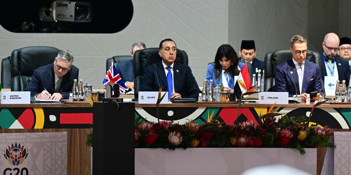 رئيس الوزراء يشارك في فعاليات الجلسة الافتتاحية لقمة مجموعة العشرين (G20) لعام 2025 بجوهانسبرج